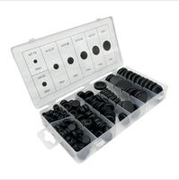 170 PCS Caoutchouc Oeillet Pare-Feu Bouchon Assortiment Kit Oeillet Anneau Kit de Joint pour l'automobile, Pompe et Appareil Électrique