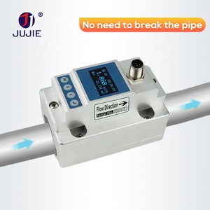 Clamp Ultrasonic <strong>Flow</strong> <strong>Meter</strong> Digital Display Liquid Water <strong>Monitoring</strong> Liquid Clean Water Sewage - Product Image 2