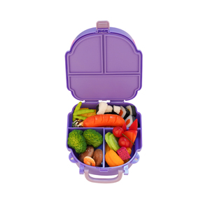 Hợp Thời Trang Trẻ Em Ba Lô Hình Dạng Bento <span class=keywords><strong>Box</strong></span> Cho Kid Độc Đáo Snack Hộp Đựng Thức Ăn Trường Túi Hộp Ăn Trưa Với Divider Kawaii Với Sợi Dây Thừng - Product Image 3