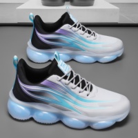Chaussures de course ultra légères et tendance, chaussures de sport décontractées respirantes et absorbant les chocs