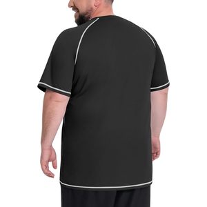 Camiseta de Natación para Hombre, Tallas Grandes, Protección Solar UPF 50+, Manga Corta, Secado Rápido, para Pesca, Tallas 2XL a 8XL - Product Image 2