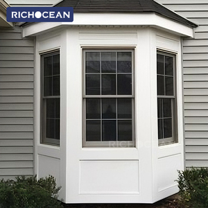 Fenêtres de jardin sur mesure RICHOCEAN, modernes, coupe-vent, en aluminium, <span class=keywords><strong>baie</strong></span> <span class=keywords><strong>vitrée</strong></span>, grand <span class=keywords><strong>verre</strong></span> <span class=keywords><strong>feuilleté</strong></span> trempé - Product Image 5