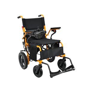 Fauteuil roulant électrique tout-terrain pliable portatif et motorisé de conception de dispositif médical domestique résistant - Product Image 6