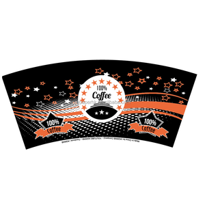 Vasos de papel desechables de pared simple, biodegradables, ecológicos, aptos para alimentos, con revestimiento de PE, impermeables, con impresión flexográfica, en piezas. - Product Image 2