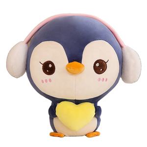 Muñeco de peluche de pingüino <span class=keywords><strong>Kawaii</strong></span> para niños, Animal de peluche personalizado, gran oferta - Product Image 1