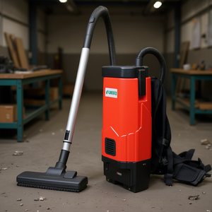 Aspirapolvere a Zaino Sanitmax 1.3 Galloni 106 CFM con Doppia Batteria al Litio, Pulitore Industriale Silenzioso - Product Image 2