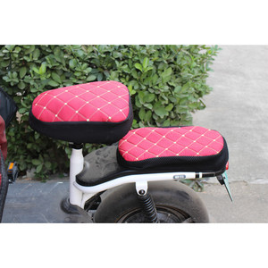 Funda triangular para asiento de invierno para scooters eléctricos, cojín cálido de tela, fácil de instalar - Product Image 3