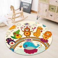 Hot Selling New Design Children Round Carpet Rugs Play Kid Carpet