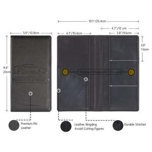 Support <span class=keywords><strong>de</strong></span> documents <span class=keywords><strong>de</strong></span> sécurité pour voiture, 1 pièce, étui <span class=keywords><strong>de</strong></span> cartes <span class=keywords><strong>de</strong></span> visite en cuir PU, <span class=keywords><strong>permis</strong></span> <span class=keywords><strong>de</strong></span> <span class=keywords><strong>conduire</strong></span> - Product Image 2