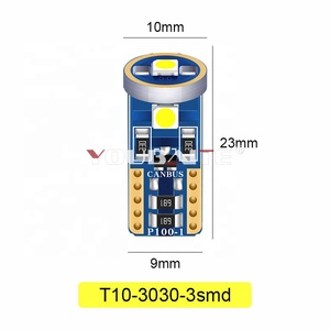 Hệ Thống Chiếu Sáng Tự Động Đèn Trắng Chiều Rộng Đèn Đọc Sách <span class=keywords><strong>T10</strong></span> W5w 3030 <span class=keywords><strong>3smd</strong></span> Cho Xe Ô Tô Canbus - Product Image 4