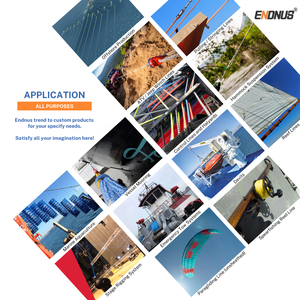 حبل مضفر من ألياف البولي إيثيلين مضفر منخفض للغاية من 12 قطعة من ألياف البولي إيثيلين UHMWPE 2 ، 3 من strour 4 من - Product Image 4