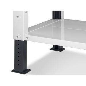 Fami Master BR 150cm banco de trabajo ajustable con tapa de madera, 4 cajones y paneles laterales - Product Image 2