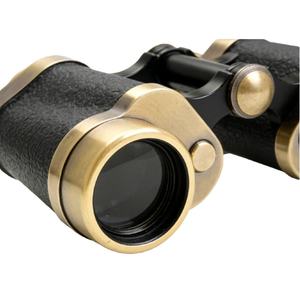 Binoculares HD 8x30 para Condiciones de Poca Luz, Revestimiento de Prisma FMC para Observación de Vida Silvestre <span class=keywords><strong>al</strong></span> <span class=keywords><strong>Amanecer</strong></span>/Ala Anochecer, Color Latón Amarillo - Product Image 1