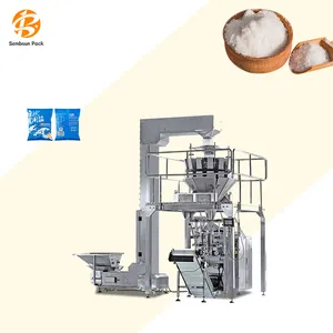 Automatic Weighing Salt Pepper Filling Packing Rock Candy Sea Salt Sugar Packaging Machine