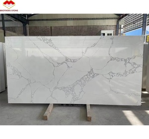Modern Artificial <strong>Quartz</strong> Stone Polished Big <strong>Slab</strong> Calacatta <strong>White</strong> <strong>Quartz</strong> <strong>Slab</strong> for <strong>Kitchen</strong> <strong>Countertops</strong>