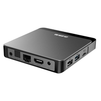 Nouveau Brevet Conception X3 Plus H313 Android TV Box 2.4/5.8G Dual Band Wifi Smart TV Box avec Numérique LED Affichage