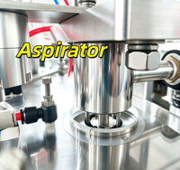 Machine automatique de remplissage et de scellage de capsules de café rotative, compatible avec toutes les sortes de capsules Nespresso K-Cup Dolce Gusto, ligne d'emballage de dosettes de café