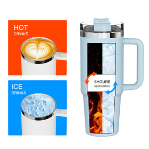 Vaso Térmico de Acero Inoxidable Moioco MK32 de 40 oz |   <span class=keywords><strong>Termo</strong></span> al Vacío Libre de BPA |   Retención de Calor de 6 a 12 Horas |   OEM <span class=keywords><strong>Personalizado</strong></span> - Product Image 5