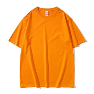 เสื้อยืดคอตตอน 100% หนัก 220 กรัม แบบสั่งทำพิเศษ OEM ODM ทรงโอเวอร์ไซส์ คอกลม แขนสั้น ไม่มีลาย พร้อมสกรีนโลโก้ - Product Image 3