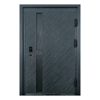 Puerta Blindada de Alto Rendimiento con Bisagras Ocultas para Proyectos de Edificios Comerciales, Puerta Empotrada para Edificios de Gran Altura, Certificación UL 10C para Hospitales