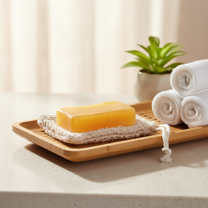 Sac à savon en sisal naturel, pochette en filet, nettoyant sans plastique, exfoliant moussant et séchant, porte-savon pour la <span class=keywords><strong>douche</strong></span> - Product Image 5