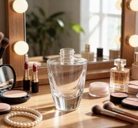 Flacon diffuseur de parfum de luxe 35 ml avec pompe à lotion pour parfum, vernis à ongles, lotion et huiles essentielles, flacons cosmétiques en verre
