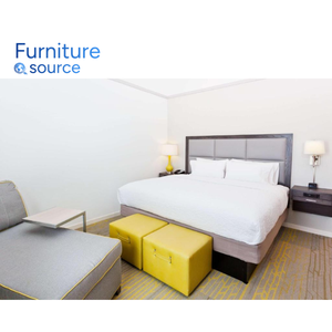 Tête de lit et table de nuit haut de gamme Mobilier de chambre d'hôtel Hampton-Meilleurs détails de meubles en bois massif pour chambre à coucher du Vietnam - Product Image 2