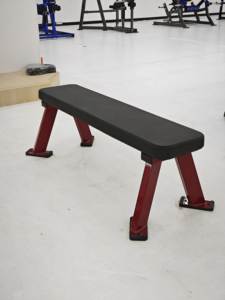 Banco de Peso Plano de Aço para Academia Comercial, Portátil, Dobrável, Equipamento de Fitness Multifuncional, Exercício para Pernas, Função de Segurança para Abdominais - Product Image 5