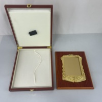 23X28cm Rectangle Forme Or Argent Bronze Plaque Bois Certificat Plaques et Récompenses Personnalisé En Bois Plaque Récompenses MH-NJ0906