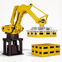 Robot FANUC M-410iC/315 Dengan Beban Angkut 315KG Sebagai Lengan Robot 6 Axis Dengan Gripper Robot CNGBS untuk Palletizing