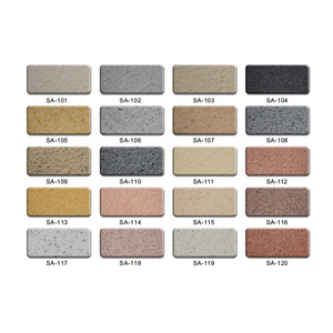 สีเคลือบผนังภายนอกชนิดน้ำอะคริลิกผสมหินแกรนิต Salux เป็นมิตรต่อสิ่งแวดล้อม ใช้พ่นด้วยเครื่องพ่นสีแรงดันสูงแบบไร้อากาศ - Product Image 4