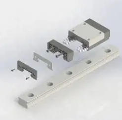 LM GUIDE SBM9-1-K1-38L-RR S BC และของแท้ - Product Image 1