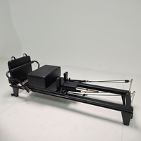 Equipo de Fitness de Alta Calidad para Yoga y Pilates, Reformer de Aluminio con Riel Completo, para Estudio de Pilates
