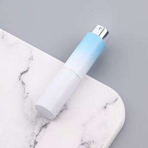 Recyclable Refillable 8ML 10ML Portable Travel Aluminum Glass Inner Perfume Atomizer <b>Mist</b> Spray <b>Bottles</b> for Personal Care - Product Image 6
