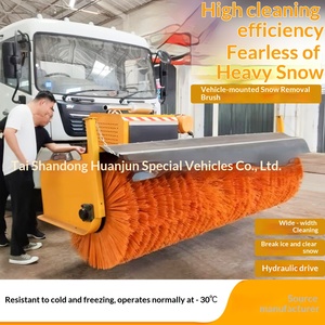 Cepillo quitanieves hidráulico montado en vehículo con cepillo rodante para maquinaria de eliminación de nieve - Product Image 1