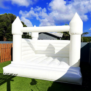 Castillo Inflable Comercial para Niños Pequeños, de PVC Blanco, para Interiores y Exteriores, Tamaño Personalizado para Fiestas - Product Image 1