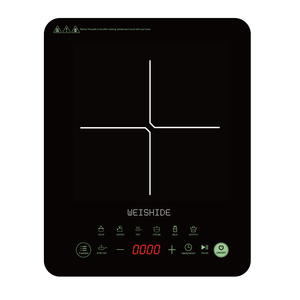 Cocina de inducción multifunción 1200W-1800W Cocina eléctrica portátil Temperatura preestablecida Temporizador para saltear Bloqueo preestablecido para niños - Product Image 2