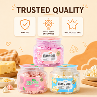 Biscuits aux fruits croustillants et probiotiques, 7 probiotiques actifs, collation cuite pour enfants, 27g, boîte portable