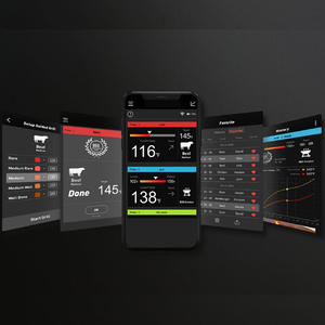 Thermomètre numérique intelligent sans fil pour viande et barbecue, modèle WP03, application mobile, <span class=keywords><strong>sonde</strong></span> WiFi, étanche, <span class=keywords><strong>sonde</strong></span> unique - Product Image 4
