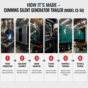 เครื่องกำเนิดไฟฟ้าดีเซลแบบเปิดและแบบเงียบ ยี่ห้อใหม่ สามเฟส 300KW 440KVA ยี่ห้อ Weichai Yuchai Cummins Steyr Deutz Aoling Kofo - Product Image 5