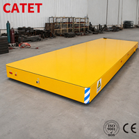 Chariot de transfert électrique sans rail de 15 tonnes pour le transport de marchandises et la manutention de matériaux en entrepôt