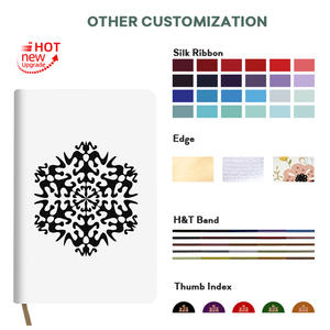 บริการพิมพ์พระคัมภีร์ไบเบิล NIVE ปกขาวลายหิมะแบบกำหนดเอง ขายตรงจากโรงงานชั้นนำ พร้อมริบบิ้นสำหรับทำเครื่องหมาย - Product Image 4