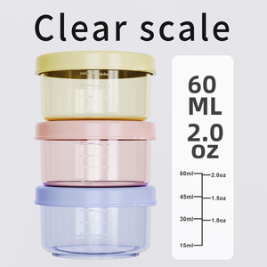 BPA Miễn Phí Rò Rỉ Bằng Chứng 60Ml Gấp Thực Phẩm Lưu Trữ <span class=keywords><strong>Container</strong></span> Tùy Chỉnh Nhà Bếp Đặt Phim Hoạt Hình Có Thể Gập Lại Hộp Ăn Trưa Cho Du Lịch Ngoài Trời - Product Image 6