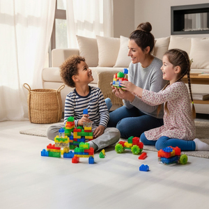 Bloques de Construcción Suaves de Relleno, Bloques de Construcción de Gelatina Transparentes y Coloridos, Educación Temprana <span class=keywords><strong>para</strong></span> Niños Pequeños - Product Image 6