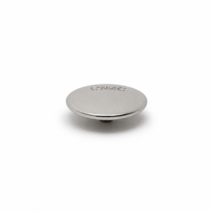 Bouton-pression personnalisé avec logo, 4 parties, pour sacs et vêtements, 11 mm, 12 mm, en alliage de zinc plaqué, sans nickel - Product Image 2