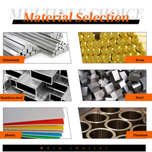 <strong>CNC</strong> Machining Part Milled Anodized Aluminum Alloy Carbon Stainless Steel Turning Titanium Metal Processing Services Providing - Product Image 6