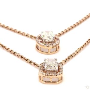 Pendentif en or et diamants de luxe pour femmes, bijoux raffinés intemporels, collier élégant pour la mode de tous les jours - Product Image 1