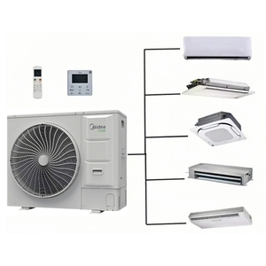 เครื่องปรับอากาศแบบแยกส่วนมินิ VRF ฮีทปั๊ม ใช้สารทำความเย็น R410A พร้อมระบบควบคุมอัตโนมัติและรีโมทคอนโทรล VRF ลดราคาพิเศษ - Product Image 2