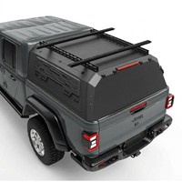Aluminum Pickup Truck Hardtop RAM 2500 3500 2019-2024 Canopy Truck Bed Cover 301L-400L Capacity Waterproof Off-road Truck