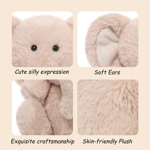 Boneka Plush Kustom Berkualitas Tinggi, Mainan Plush Kustom, Boneka Isi Kapas PP, Telinga Bergerak, Plush Super Lembut, Kustomisasi Anda - Product Image 5